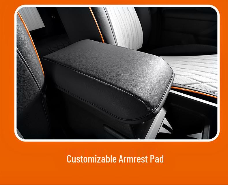 Современный универсальный чехол на автомобильное сиденье MUFASA, полная кожаная обивка, подходит для 23 моделей, подушка для четырех сезонов.