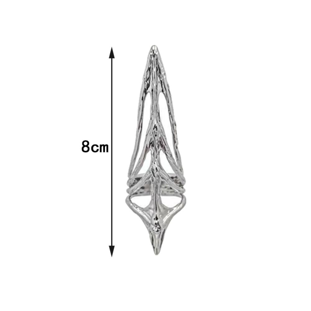 Косплей Ногти Покрытие Кольцо Хип-Хоп Броня Покрытие Модное Кольцо Палец Украшения Для Вечеринки