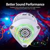 Wireless Bluetooth DJ Speaker Stage RGB Light,360° Rotating Disco Ball Night Light for KTV Bar Home Party Festivals