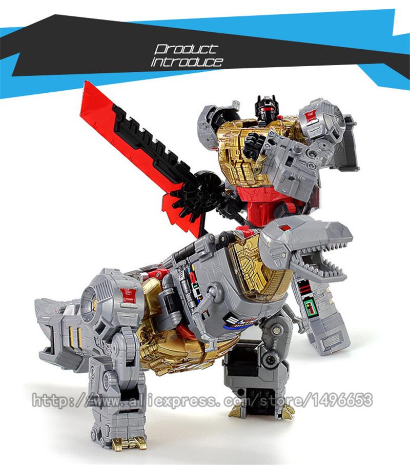 NEW Arrive G1 KO Transformation Toys 5 IN 1 Action Model Timeless Dinosaur Robot Model Kids Children Present Durable