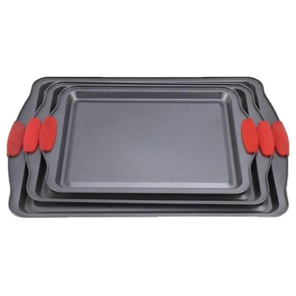 Multi-Purpose Baking Sheet Carbon Steel Bread Cake Mould Restaurant Baking Tray Kitchen
