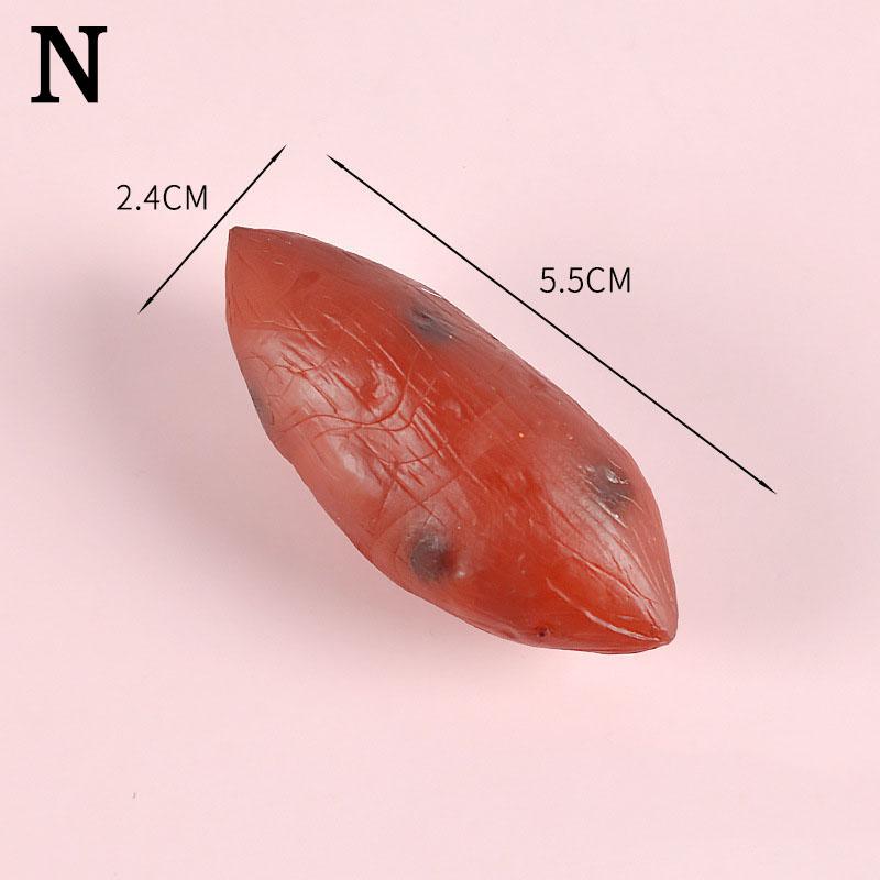 Имитация ломтиков фруктов Поддельные искусственные яблоки лимоны манго арбузы модель реквизит для фотосъемки для вечеринки кухни домашнего декора