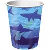 Paper Shark Party Cup (Pack of 8)