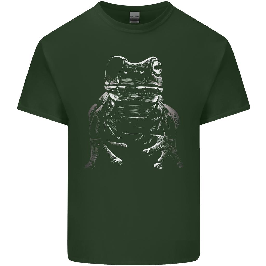 A Frog With an Eyepatch Unisexs Light Cotton TShirt
