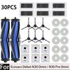 Compatible with for  Ecovacs Debot N30 Omni / N30 Pro Omni  Spare Part Accessory Main Brush Side Filter HEPA Cloth Dust Bag