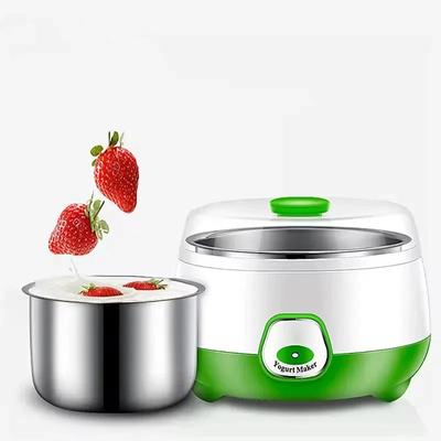 1L йогуртница мини автоматическая йогуртница бытовая DIY йогурт инструменты кухонная техника нержавеющая сталь бак бытовая техника йогурт