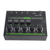 4-канальный микшер RGB Light Low Noise Multifunction DJ Controller Sound Mixer для записи музыки
