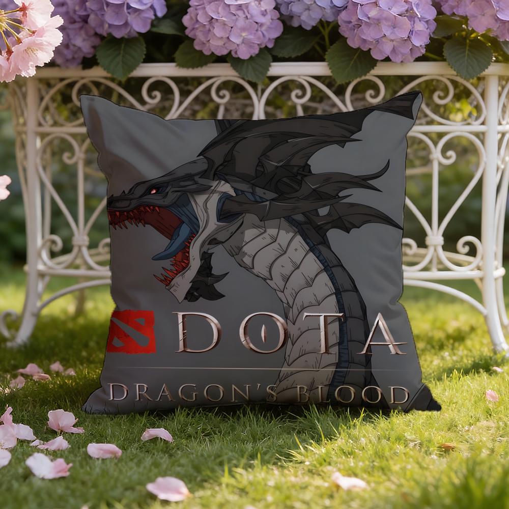 D-Dota D-Dragon Аниме B-Кровь Чехол на Подушку для Дома и Автомобиля Двухсторонний Чехол на Подушку: Двусторонняя конструкция для максимального комфорта