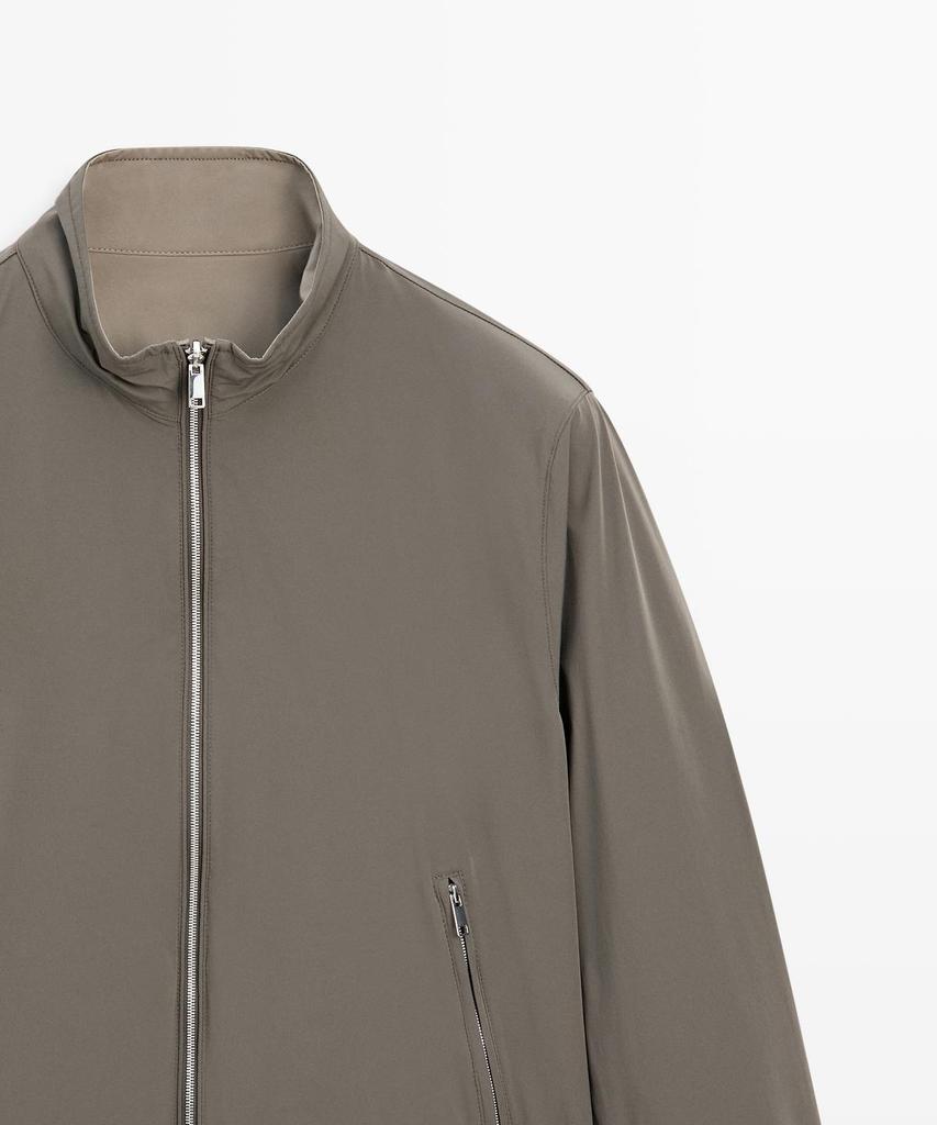 Короткая двусторонняя куртка Massimo Dutti