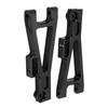 2Pcs Front Rear Lower Swing Arms Aluminum Alloy Lower Suspension Arm for JLB 1 10 Car Truck SeriesBlack