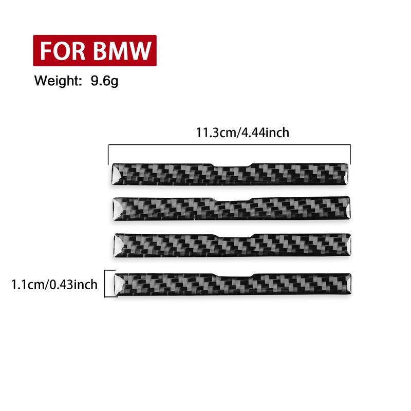 Real Carbon Fiber Car Accessories Roof Strip Cover Soft Sticker For BMW 3 Series E90 2005 2006 2007 2008 2009 2010 2011 2012
