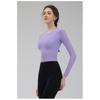 Women's Yoga Wear, Autumn Sports Top, Tight-fitting And Slim-fitting, Pilates, Long-sleeved, Elegant And Fashionable, Running Training, Fitness Wear