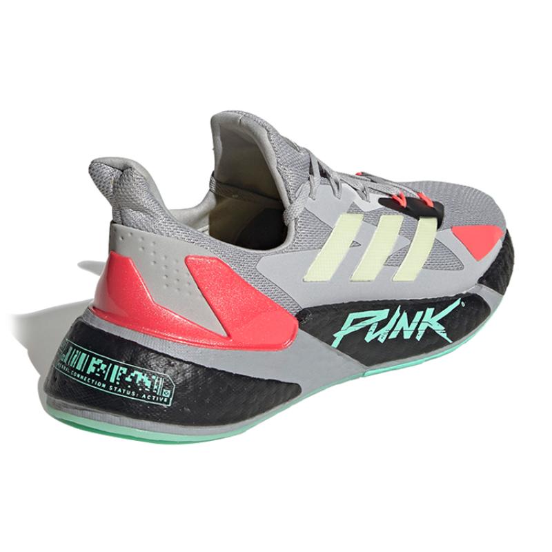 Adidas Кроссовки X9000L4 Cyberpunk 2077 Серый Желтый Цедра Розовый FZ3092