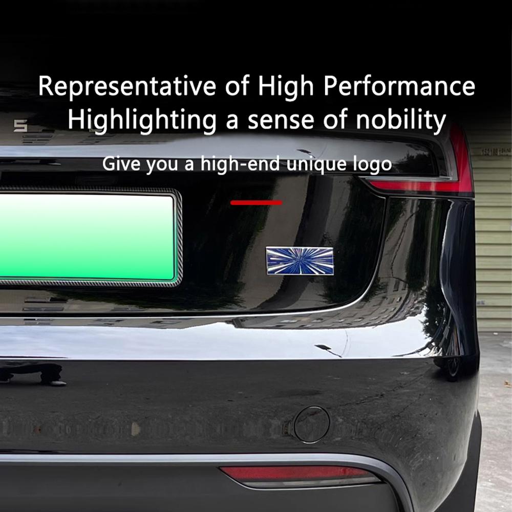 Логотип Heenvn Time Space Tunnel для Tesla Model 3 Y Model 3 Highland Model Y Juniper 2026 2025 Наклейки-эмблемы на багажник