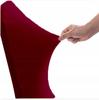 Dark Red Elastic Chair Cover Premium