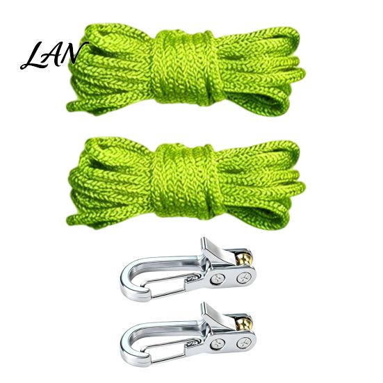 Portable Rope Roller 4/8/12Pcs Tensioner with Cord, Heavy Duty Tie Down Roller, Stainless Steel Buckle Metal Tightening Tool for Camping, Tarps,