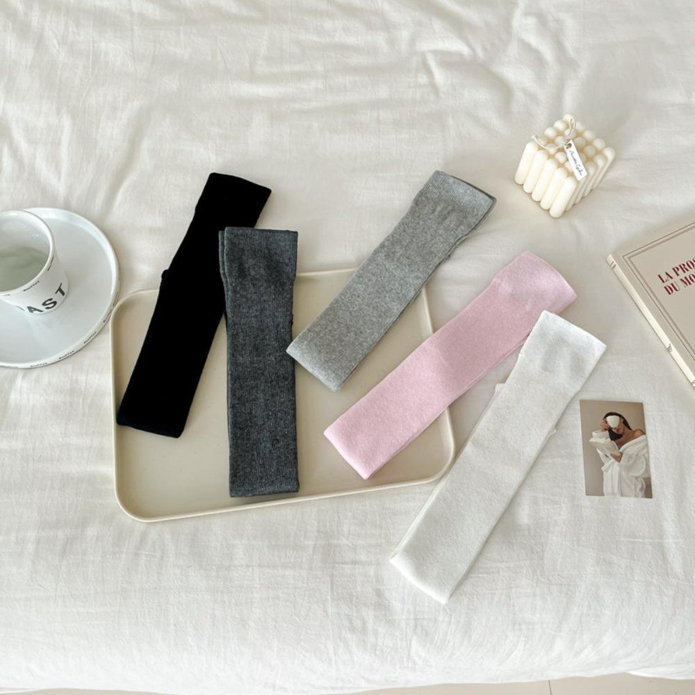 Thin Women Stockings Solid Color Long Knee High Socks Fashion Long Knee Sock  Women