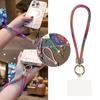 Keychain Diamond Crystal Anti-lost Rope Bright Wrist Straps Phone Accessories