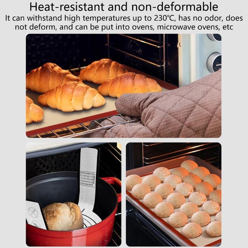 Multipurpose Silicone Nonstick Baking Mat Kitchen Baking Accessories For Baking Cooking And Craft Projects
