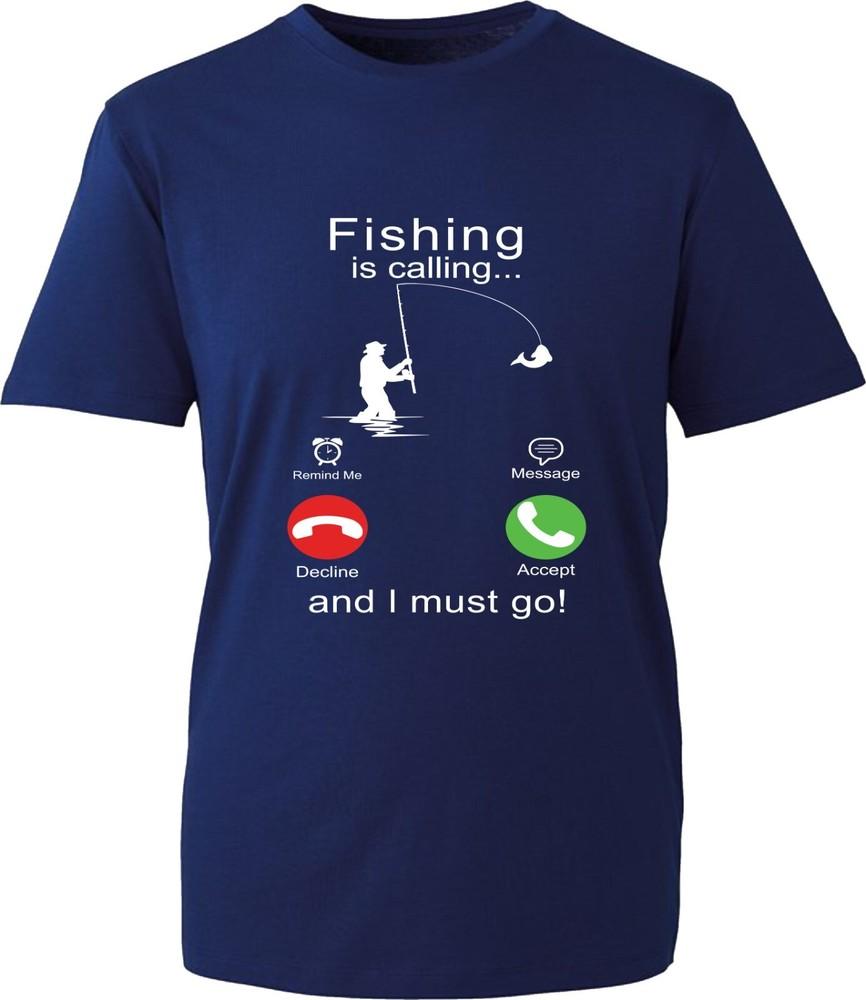 Fishing Calling Tshirt Fishing Is Calling And I Must Go FisherUnisex Unisex Top