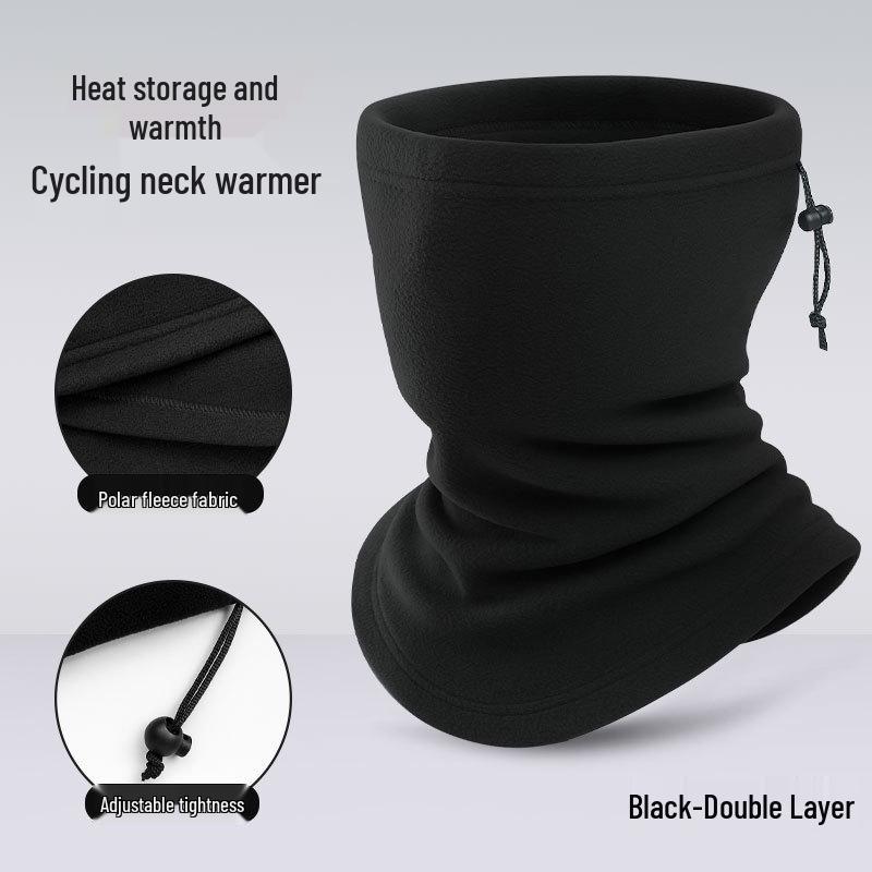 Регулируемая многофункциональная манишка: Ветрозащитный гейтор для катания на лыжах и велосипеде на осень и зиму