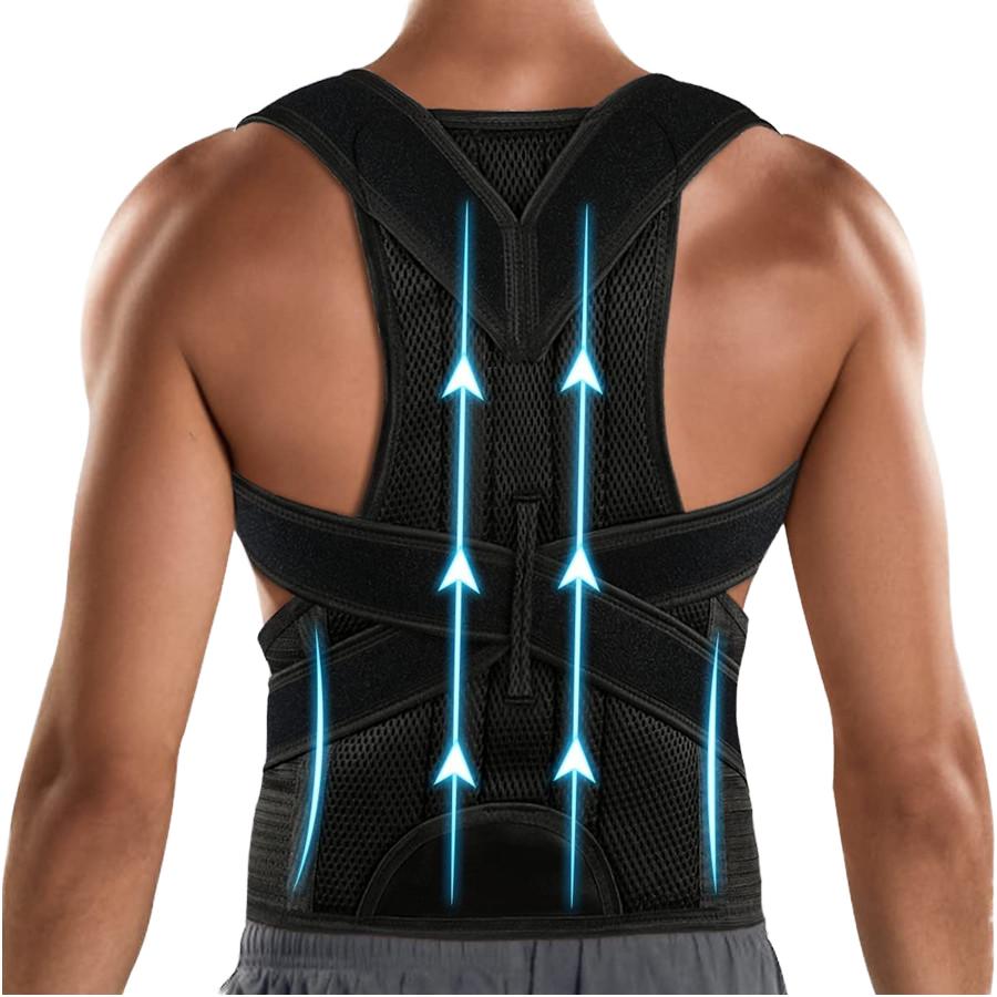 Factory Adjustable Foam Back Posture Correction Belt Protective Corrector Support Strap Back Strengthening