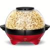 Popcorn Machine, 5L Popcorn Popper Maker, Nonstick Plate, Electric Stirring With Quick-Heat Technology, Cool Touch Handles (Red&Black)