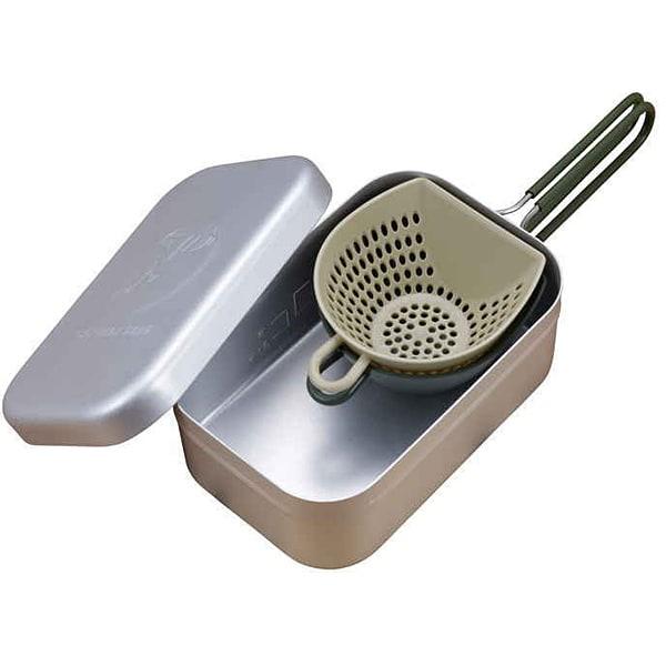 Pearl Kinzoku Pearl Uh 4716 [Набор миска-дуршлаг мини-размера оливковый x бежевый Captain Stag]