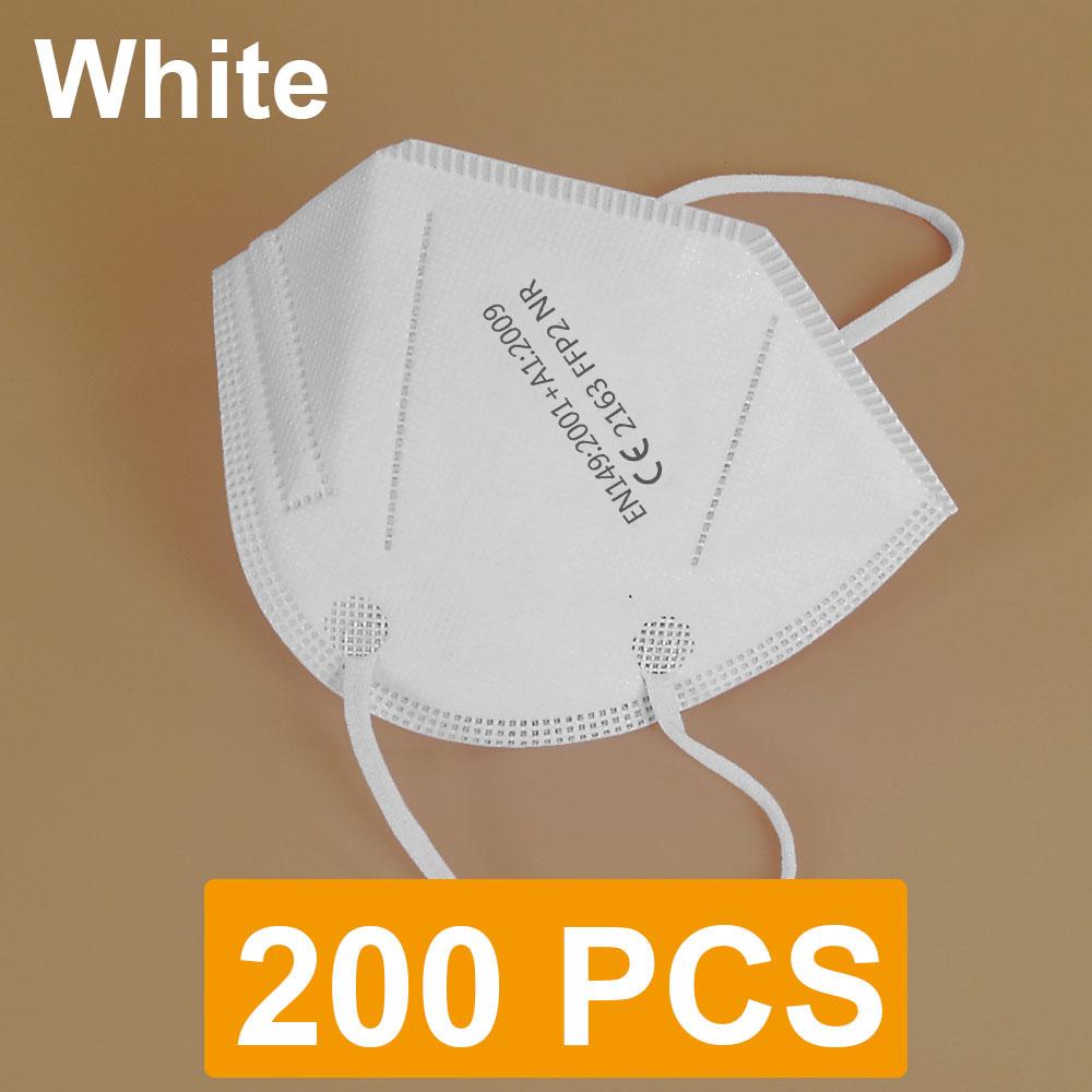 FFP2 Красочная маска для лица Mascarillas Противотуманный респиратор от пыли Дышащие маски для взрослых