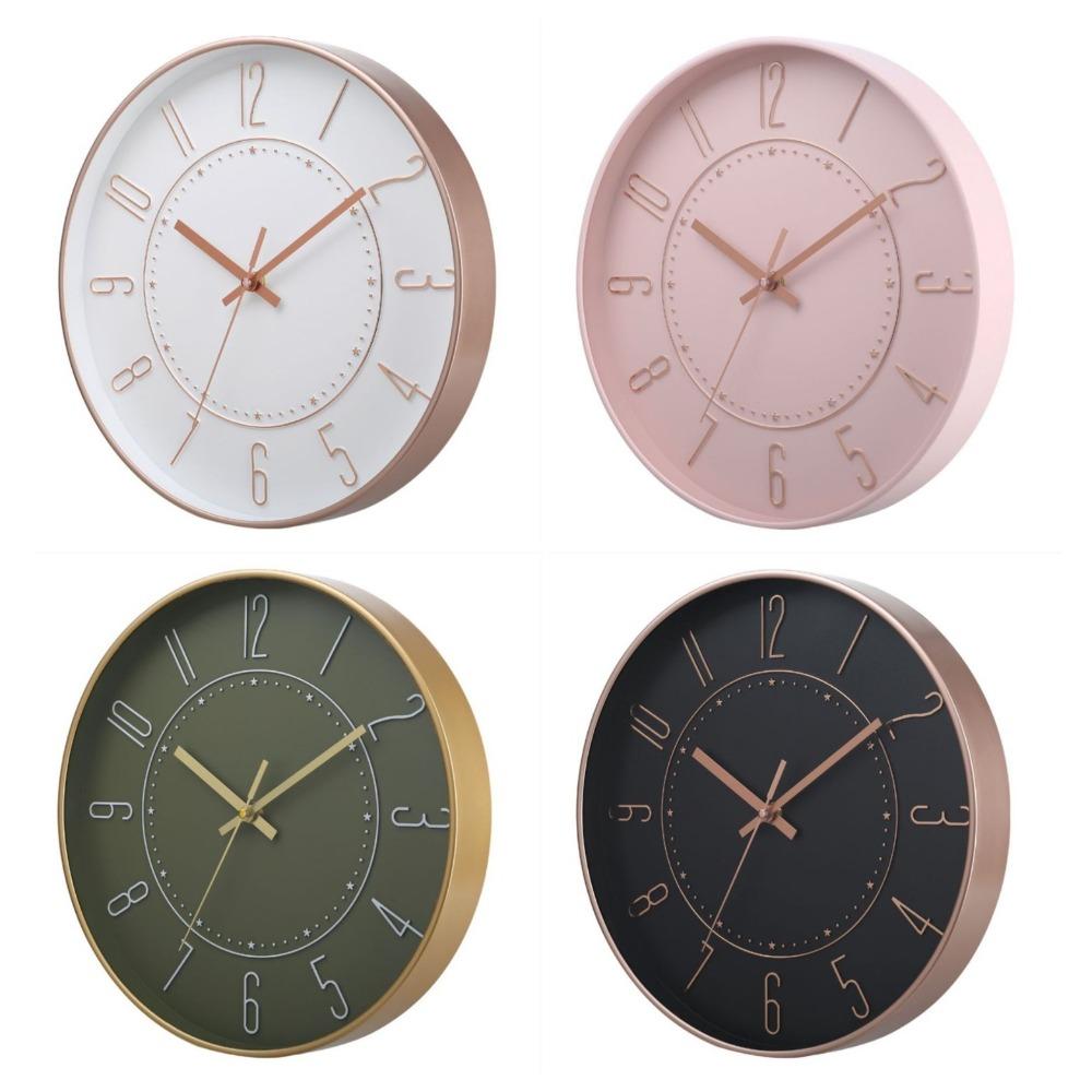 Plastic Hanging Clock Decorative Scale Clock Practical Wall Clock Hotel