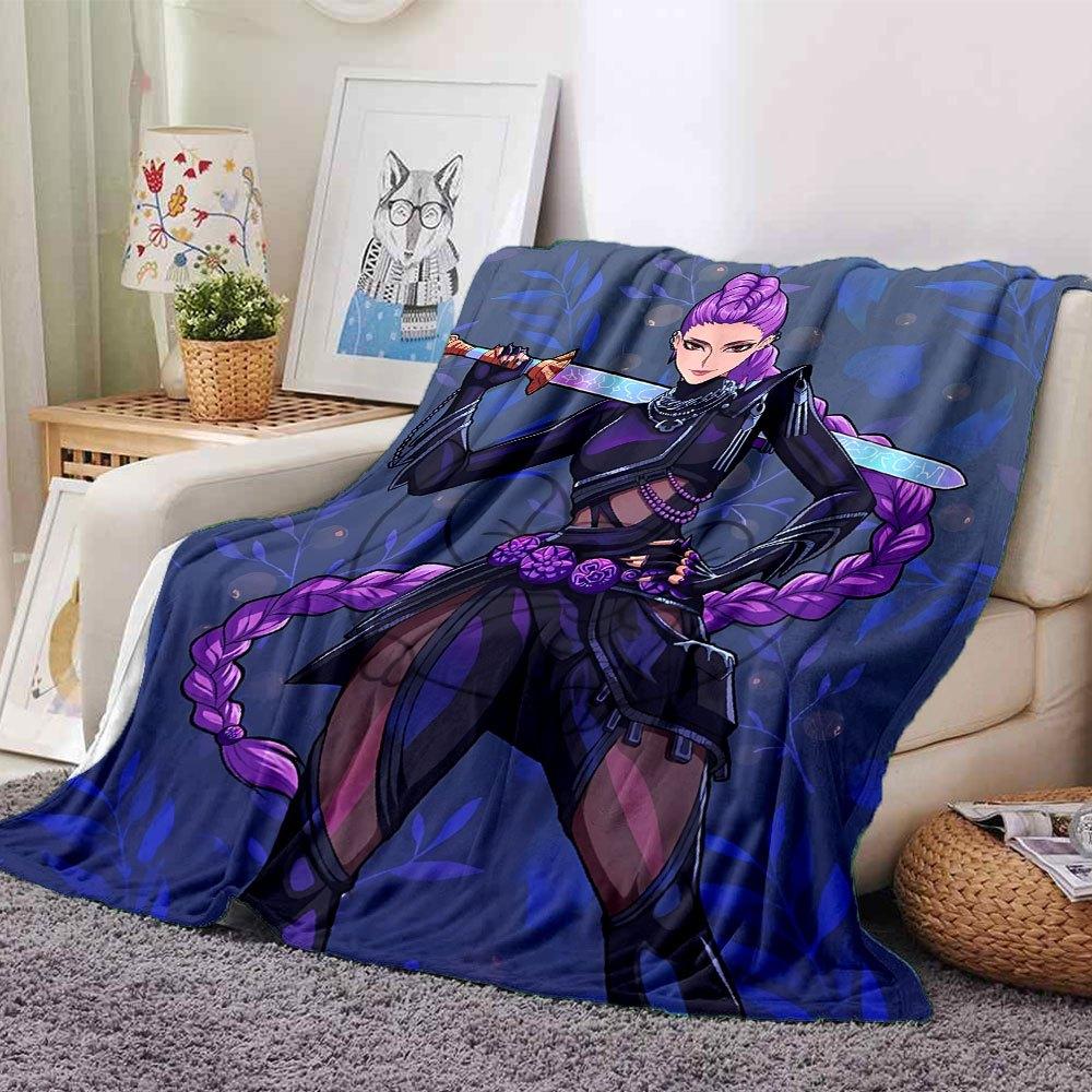 1pc hunter x (25) Blanket Soft Warm Throw for Home, Office, Travel All Season Cozy Bedding Gift, Office Cozy AccessoryB2