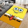 Yellow Cartoon Character Carpet suitable as a non-slip mat for the living room or bedroom sofa