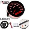 85 мм GPS-спидометр, водонепроницаемый 160 миль в час для автомобиля, морского грузовика, мотоцикла, лодки, GPS-метр скорости, GPS-сенсор, красный
