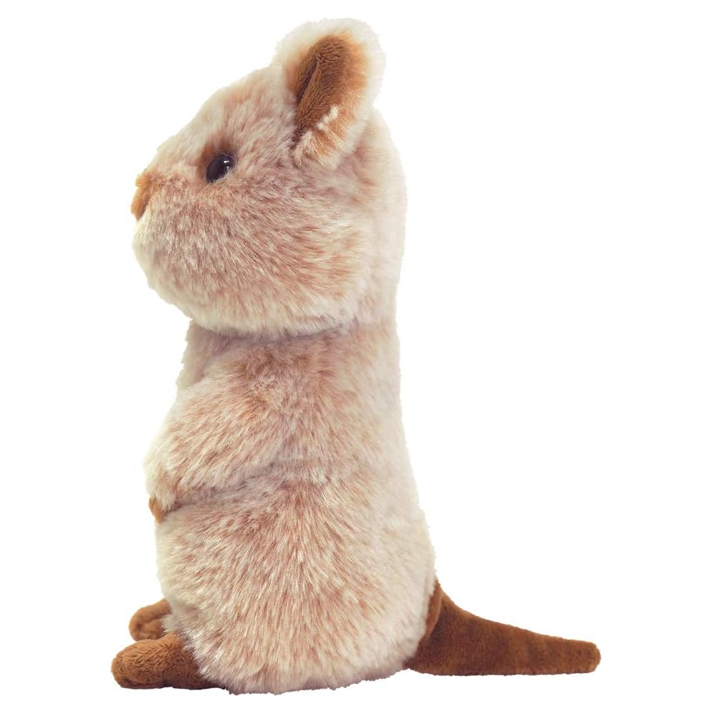 Плюшевая игрушка Квокка Sun Lemon Fluffies Коричневая 11,4x7,1x18,3 см Мягкая игрушка Животное Набивная игрушка