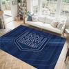 NSW Blues Design Crystal Velvet Carpet Cozy Non?Slip Printed Rug For Bedroom Living Room Entrance