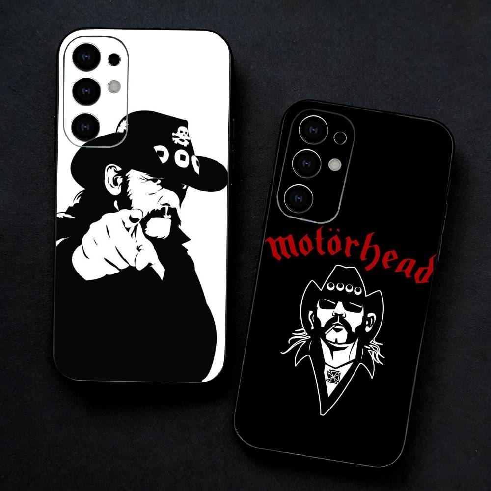 Чехол для телефона M-Motorhead Rock Band для Samsung S25, S24, S21, S22, S23, S30, Ultra, S20, Plus, Fe, Note, 5G Черный