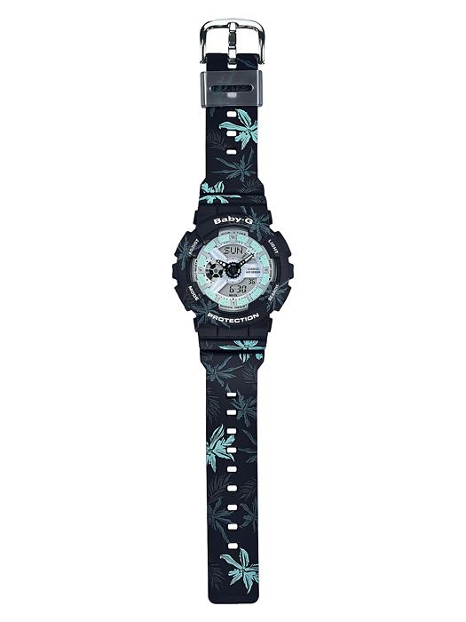 Casio Мужские Аналоговые Кварцевые Часы BA-110CF-1A из Смолы, Водонепроницаемые до 100 м, Ударопрочные