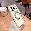 Чехол-подставка с магнитом из жидкого силикона для iPhone 17 Air 17Pro 17 Pro Max, крышка для беспроводной зарядки Magsafe
