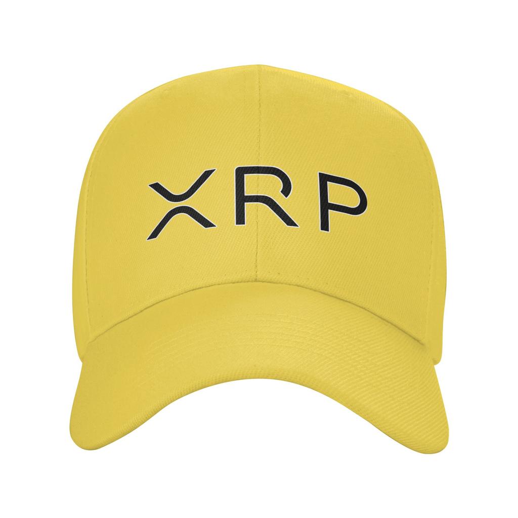XRP Ripple Crypto Currency Sun Baseball Cap Summer Female Male Custom Logo Trucker Hat Hot Sale Classic Sports Baseball Caps