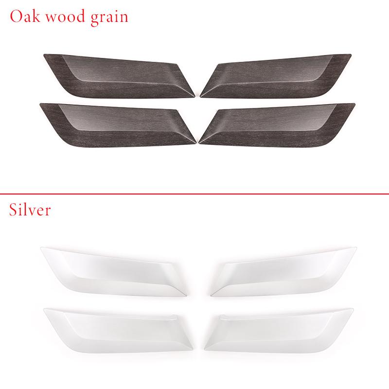 Для Land Rover Freelander 2 2007-2015 ABS Chrome салон автомобиля внутренняя дверь подлокотник панель ручка тянуть накладка наклейки