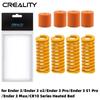 Creality 4PCS Ender3 Heating Bed Leveling Springs and 4pcs Hotbed Leveling Silica Column for Ender 3/3 Pro/3 V2/3 Neo/3 S1/3 S1