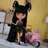 Кукла ICY blyth 1/6, кукла BJD, шарнирное тело, коричневая кожа, матовое лицо, 30 см, игрушка в подарок, аниме для девочек SD