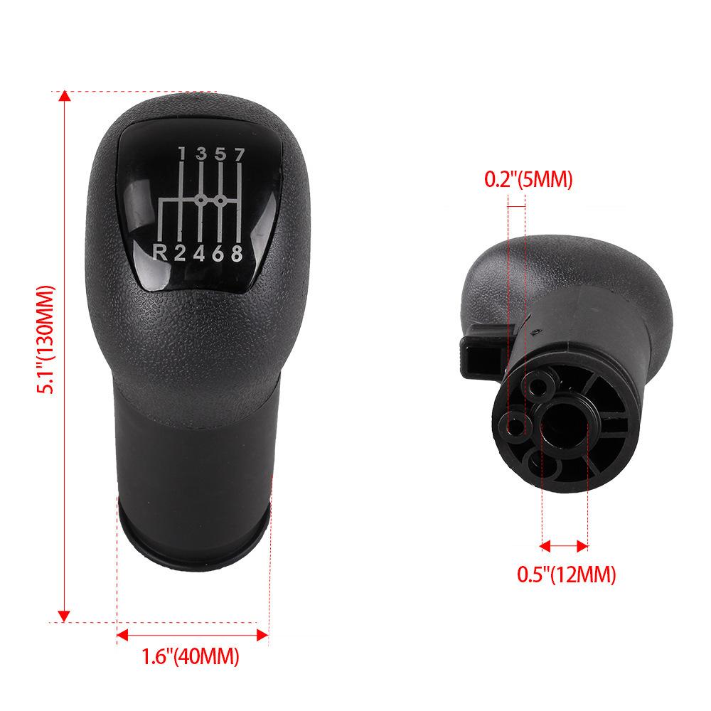 3-Hole Gear Shift Knob Replacement for MAN M2000 F2000 Truck Shifter Lever Knob 81970106011