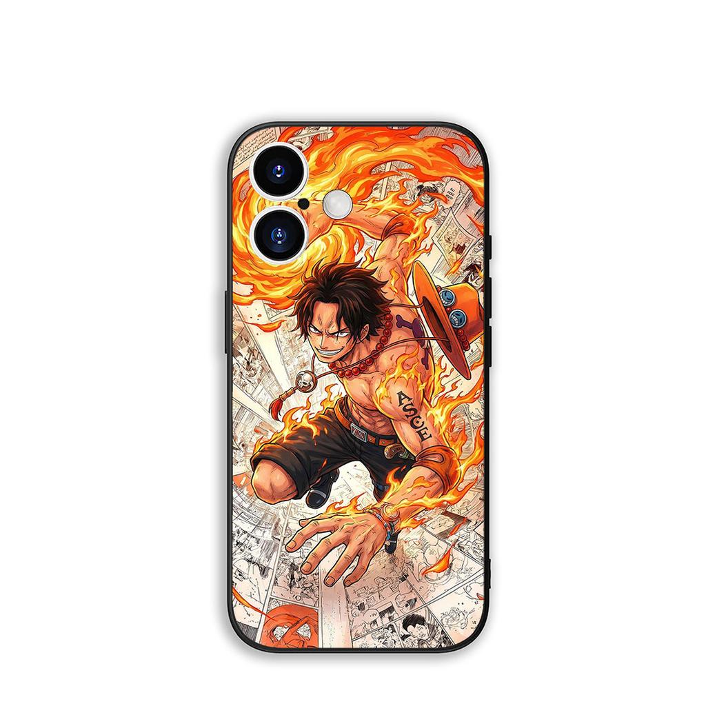 Phone Cover Wallpaper Ace Luffy One Piece Casing for Xiaomi Redmi Note 14 12 13 ProPlus A4 A3 Pro Plus 12C 13C 14C 5G + Case