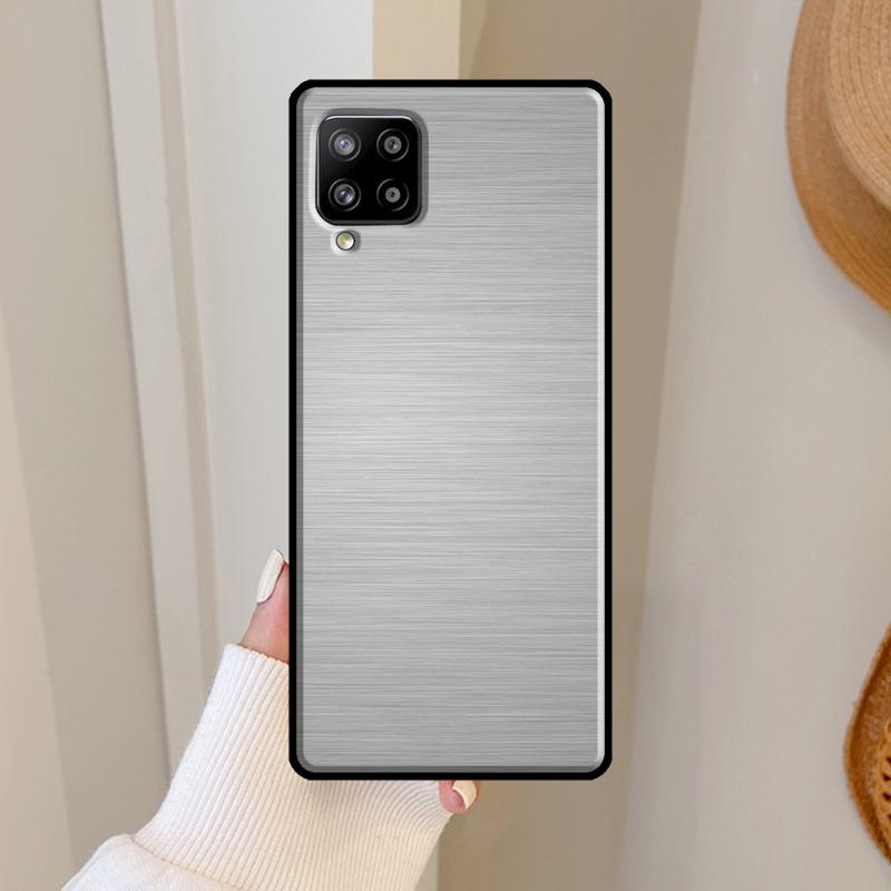 Чехол из стали с текстурой шлифованного металла для Samsung Galaxy A36 A56 A13 A23 A52 A32 A12 A54 A34 A14 A16 A26 A33 A53 A15 A35 A55