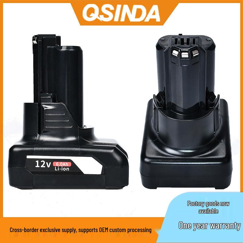 Совместим с литий-ионным аккумулятором для электроинструментов Bosch 12V/10.8V GSR120-LI