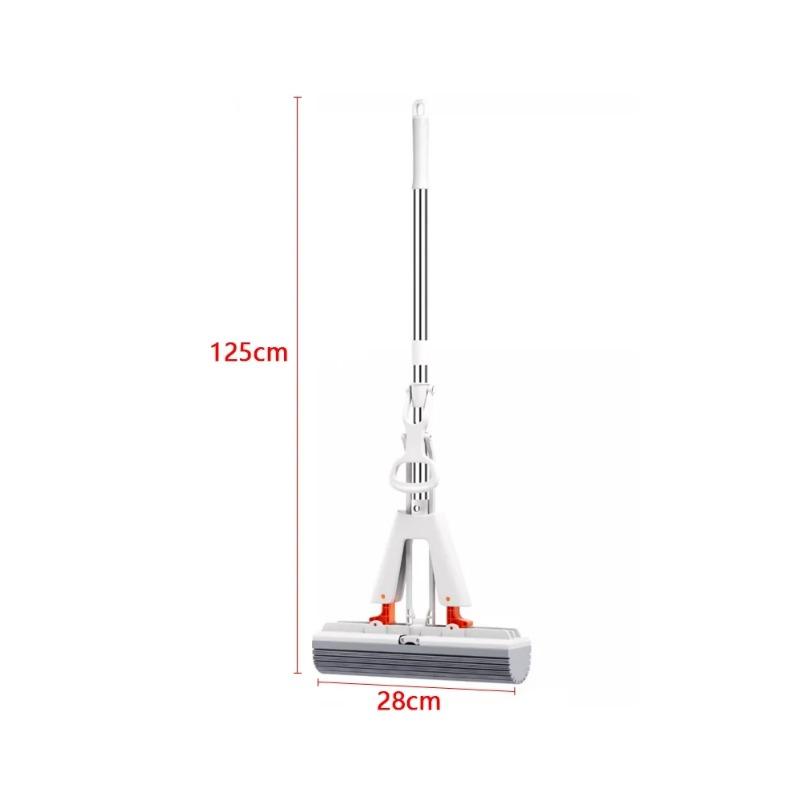 Сжатая самоосушающаяся резиновая хлопковая швабра Hand Free Magic самоочищающаяся плоская швабра многоразовая губка бытовой инструмент для уборки пола