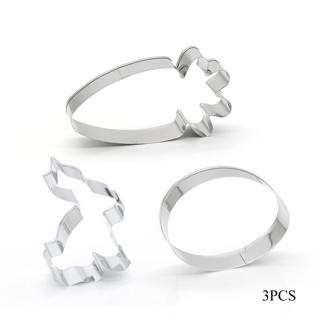 Stainless Steel Baking Pastry Tool Easter Cookies Cutter Biscuit Mould Cake Mold Easter Rabbit