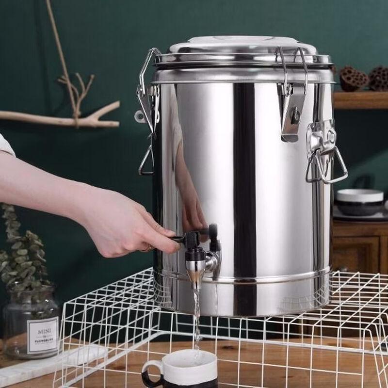 Sheng'erdun 10L Stainless Steel Insulated Food Container with Faucet