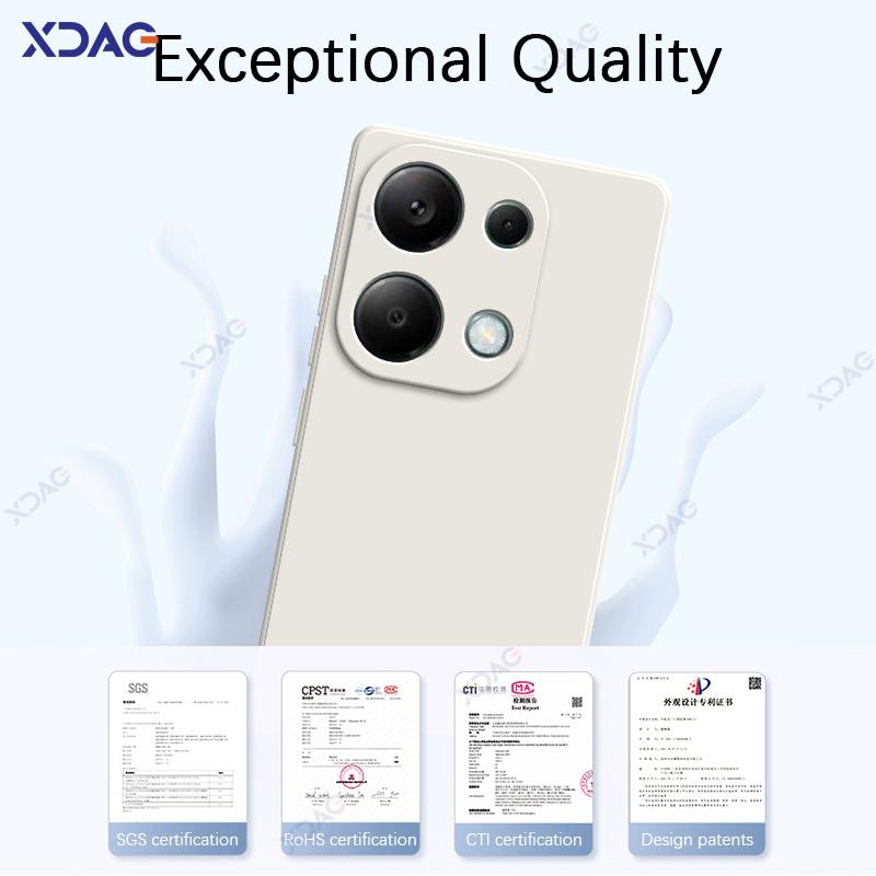 Роскошные квадратные жидкие силиконовые чехлы для Xiaomi POCO M6 Pro 4G POCOM6Pro 6.67" MTK G99 Ultra 360 Soft Phone Armor Cover